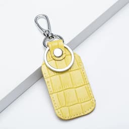 Entrance Guard Access Keychain Leather Cover for StarLine Alarm Tags PIK Intercom Keys Holder DIY Badge Case for The PanDect Tag