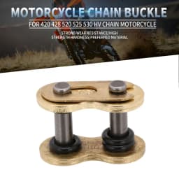 Motorcycle Chain Buckle Ring Link 420 428 520 525 530 Heavy Chain Connecting Connector Master Joint Link With O-Ring Chain Lock