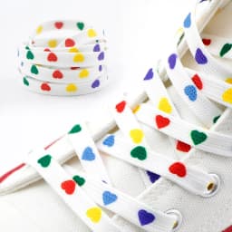 Cartoon Laces Shoe Athletic String No Elasticity Flat Shoelaces Of Sport White Leisure Women Sneaker Lacet Shoelaces Accessories