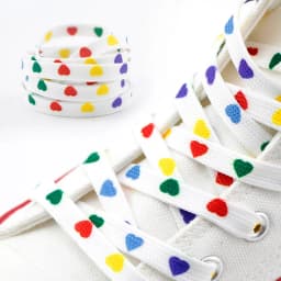 Cartoon Laces Shoe Athletic String No Elasticity Flat Shoelaces Of Sport White Leisure Women Sneaker Lacet Shoelaces Accessories