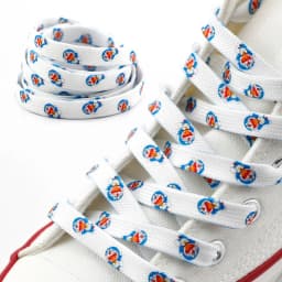 Cartoon Laces Shoe Athletic String No Elasticity Flat Shoelaces Of Sport White Leisure Women Sneaker Lacet Shoelaces Accessories