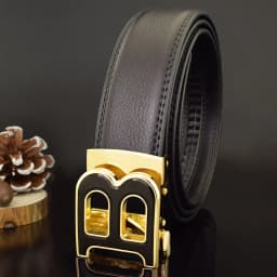 High Quality B Letter White Belt Men Classic Exquisite Designer Belt Men Fashion Luxury Designer Leather Belt
