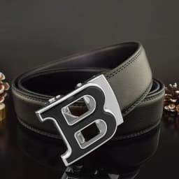 High Quality B Letter White Belt Men Classic Exquisite Designer Belt Men Fashion Luxury Designer Leather Belt