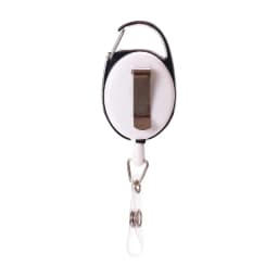 Metal Retractable Easy Pull Key Ring ID Holders Lanyard Badge Holder Reel Name Badge ID Tag Card Clip Recoil Reel Belt Clip