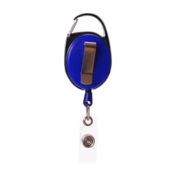 Metal Retractable Easy Pull Key Ring ID Holders Lanyard Badge Holder Reel Name Badge ID Tag Card Clip Recoil Reel Belt Clip