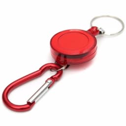 Metal Retractable Easy Pull Key Ring ID Holders Lanyard Badge Holder Reel Name Badge ID Tag Card Clip Recoil Reel Belt Clip