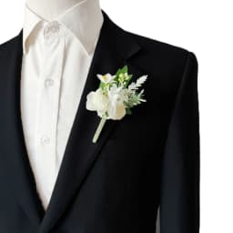 Purple Groom Boutonniere Wedding Corsage Pins Brooch Flowers Artificial Roses Groomsman Buttonhole Flower Marriage Accessories D