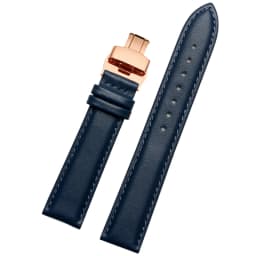 Genuine leather bracelet blue color watch-Strapfor citi-zen ro-ssini watchband14 16 18 20mm 21 22mm 23mm watch bandwholesale