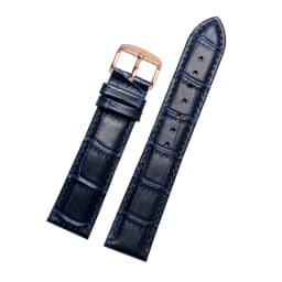 Genuine leather bracelet blue color watch-Strapfor citi-zen ro-ssini watchband14 16 18 20mm 21 22mm 23mm watch bandwholesale