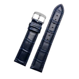 Genuine leather bracelet blue color watch-Strapfor citi-zen ro-ssini watchband14 16 18 20mm 21 22mm 23mm watch bandwholesale