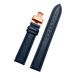 Genuine leather bracelet blue color watch-Strapfor citi-zen ro-ssini watchband14 16 18 20mm 21 22mm 23mm watch bandwholesale