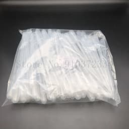 200pcs Lab 0.2ml 0.5ml 1ml 2ml 3ml 3ml-L 5ml 10ml Plastic Pasteur Pipette Transfering Dropper for School Experiment
