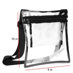 Transparent Waist Funny Pack Clear Sling Belt Bag PVC Portable Travel Hip Bum Small Purse Crossbody Shoulder Chest Phone Pouch