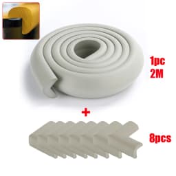 2M Child Protection Equipment Baby Safety For Children Furniture Angle Edge Corner Protector U Shape Design Glass Table Tapes