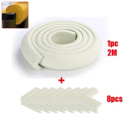 2M Child Protection Equipment Baby Safety For Children Furniture Angle Edge Corner Protector U Shape Design Glass Table Tapes