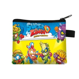 Super Zings Cartoon Print Coin Purse Casual Travel Coin Bag Woman Shopping Portable Fashion Wallet Girl Gift
