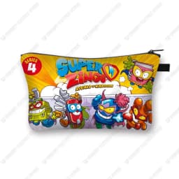 Super Zings Cosmetic Case Woman Cartoon Game Makeup Bag Large Capacity Multifunction Toy storage bag Children Best Gift