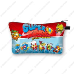 Super Zings Cosmetic Case Woman Cartoon Game Makeup Bag Large Capacity Multifunction Toy storage bag Children Best Gift