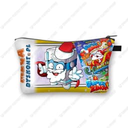 Super Zings Cosmetic Case Woman Cartoon Game Makeup Bag Large Capacity Multifunction Toy storage bag Children Best Gift