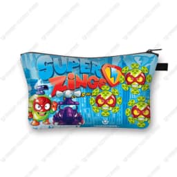 Super Zings Cosmetic Case Woman Cartoon Game Makeup Bag Large Capacity Multifunction Toy storage bag Children Best Gift