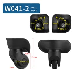 Suitcase Luggage Case Casters Replacement Trolley Case Wheel Mute Universal Wheel Suitcase Caster Accessories Suitcase Caster