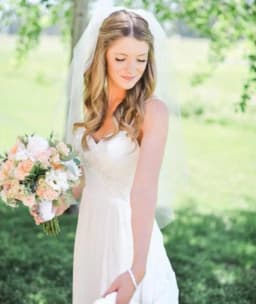 One Layer Short Wedding Veil Cut Edge Tulle Cheap Bridal Veil With Comb Simple Bride Veils Wedding Accessories Customized