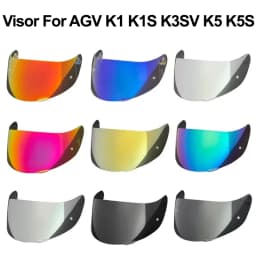 For AGV K5 K5S K3SV K1 K1S ILM Compact ST Motorcycle Helmet Visor 902 902L 902BT Glass Full face Pin Accesorios Para Moto Casque