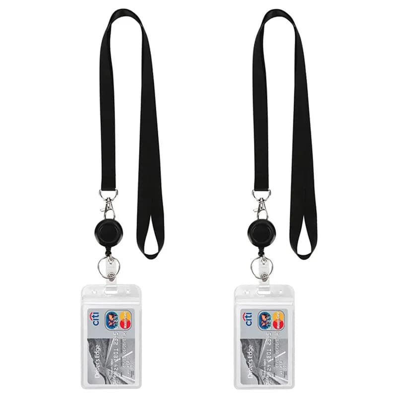 Name Card Holder Keychain Nurse Accessories Badges Set Lanyard ID Card Holder Neck Straps Nurse Business Card Holde Key Holder