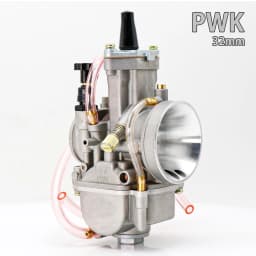 Alconstar- 21 24 26 28 30 32 34mm Keihin PWK Carburetor with Air Filter 2/4T Carb Fit Motorcycle Motocross Dit Pit Bike Moped CB