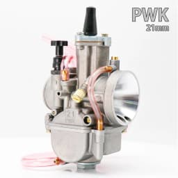 Alconstar- 21 24 26 28 30 32 34mm Keihin PWK Carburetor with Air Filter 2/4T Carb Fit Motorcycle Motocross Dit Pit Bike Moped CB