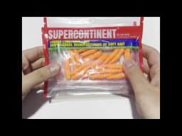 Supercontinent  Pupa Soft Lures  Soft Plastic Lures Larva  38mm/18pcs Floating Freshwater Swimbaits Silicone Soft Bait Worm