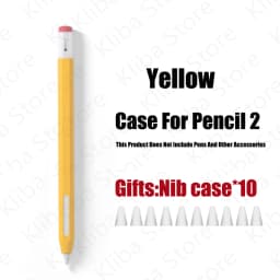 Silicone Pencil Case For Apple Pencil 2nd 1st Tablet Touch Stylus Pouch Portable Protective Cover