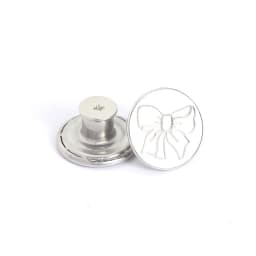 5Pcs Jeans Buttons Replacement 17mm No Sewing Metal Button Repair Kit Nailless Removable Jean Buttons Sewing Accessories
