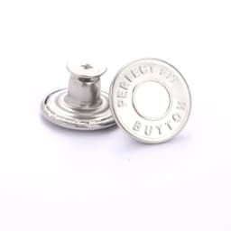 5Pcs Jeans Buttons Replacement 17mm No Sewing Metal Button Repair Kit Nailless Removable Jean Buttons Sewing Accessories