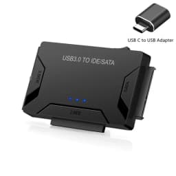 USB 3.0 to SATA IDE Hard Disk Adapter Converter Cable for 3.5 2.5 inch HDD/SSD CD DVD ROM CD-RW 3 in 1 IDE SATA Adapter