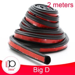 Car Door Seal Strip Auto Rubber Door Sealing Strips Car Door Protector Door Guard Noise Insulation Soundproof Z P D Type Seals