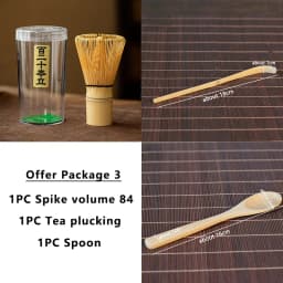 Tea Set Japanese Tea Set Matcha Whisk (Chasen) Tea Spoon And Scoop (Chashaku) Matcha Set Bamboo Accessories