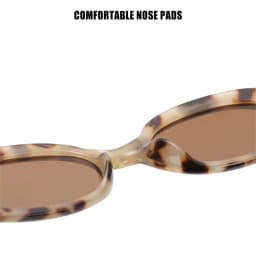 Retro Oval Sunglasses Small Frame Sunglasses For Women Men Jelly Color Gothic Glasses UV400 Fashion Shades Oval Mirror 2026 New