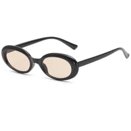 Retro Oval Sunglasses Small Frame Sunglasses For Women Men Jelly Color Gothic Glasses UV400 Fashion Shades Oval Mirror 2026 New