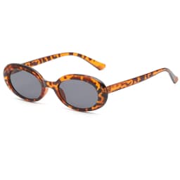 Retro Oval Sunglasses Small Frame Sunglasses For Women Men Jelly Color Gothic Glasses UV400 Fashion Shades Oval Mirror 2026 New