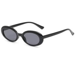 Retro Oval Sunglasses Small Frame Sunglasses For Women Men Jelly Color Gothic Glasses UV400 Fashion Shades Oval Mirror 2026 New