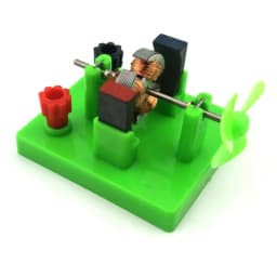 DIY DC Electrical Motor Model Physics Experiment Aids Children Educational Students Toy School Physics Science Student Toy
