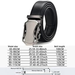 Men Belts Automatic Buckle Belt Genune Leather High Quality Belts For Men Leather Strap Casual Buises for Jeans