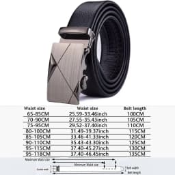 Men Belts Automatic Buckle Belt Genune Leather High Quality Belts For Men Leather Strap Casual Buises for Jeans