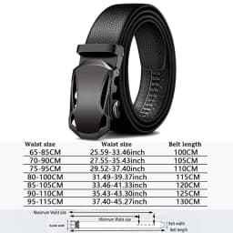 Men Belts Automatic Buckle Belt Genune Leather High Quality Belts For Men Leather Strap Casual Buises for Jeans
