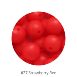 Cute-Idea 20pcs Silicone Beads 9mm Round Pearl Food Grade BPA Free DIY Pacifier Clip Chain Jewelry Baby Teething Rodent Beads