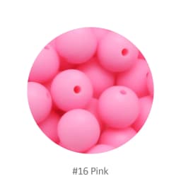 Cute-Idea 20pcs Silicone Beads 9mm Round Pearl Food Grade BPA Free DIY Pacifier Clip Chain Jewelry Baby Teething Rodent Beads