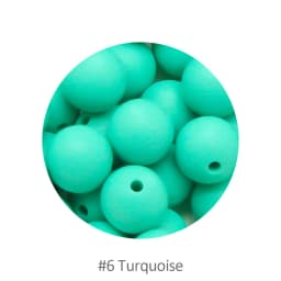 Cute-Idea 20pcs Silicone Beads 9mm Round Pearl Food Grade BPA Free DIY Pacifier Clip Chain Jewelry Baby Teething Rodent Beads