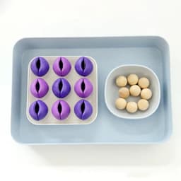 Montessori Educational Toys Ball Color Matching Game Kids Fingers Fine Motor Skill Preliminary Exercise Practicial Life Activity