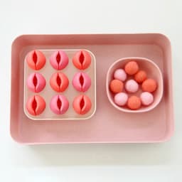 Montessori Educational Toys Ball Color Matching Game Kids Fingers Fine Motor Skill Preliminary Exercise Practicial Life Activity